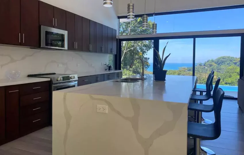 Ultracompact material installation