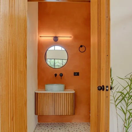 Casa C - cocina en Piedra Sinterizada Thar